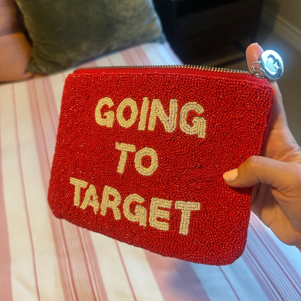 Kate Spade Clutch “Going to Target”